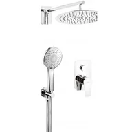 Zestawy prysznicowe - Deante Kompletny system podtynkowy Agawa NAC09NP Chrom Raty - miniaturka - grafika 1