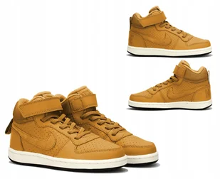 BUTY DZIECIĘCE SPORTOWE NIKE COURT BOROUGH MID PSV - Buty dla dziewczynek - miniaturka - grafika 1