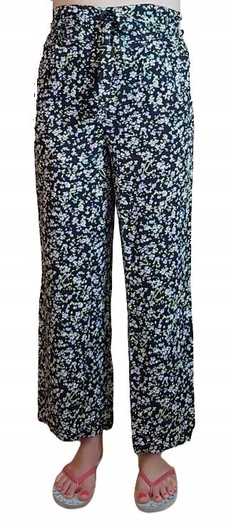 Tommy Hilfiger damskie spodnie Tommy Jeans DW0DW09744 - 100% wiskoza roz. M