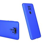 Etui i futerały do telefonów - GKK 360 Protection Case etui na całą obudowę przód + tył Xiaomi Redmi 10X 4G / Xiaomi Redmi Note 9 niebieski - Niebieski - miniaturka - grafika 1