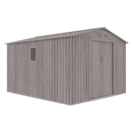 Altany ogrodowe - Domek Na Narzędzia Hudson 9X10 Light Wood - miniaturka - grafika 1