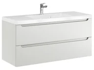 Szafki łazienkowe - Szafka Wisząca Z Umywalką ETH 100 cm - Kaszmir Mat - miniaturka - grafika 1