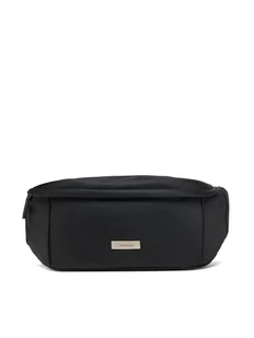 Calvin Klein Saszetka nerka Sleek Waistbag Sling LV04D3148G Czarny - Nerki - miniaturka - grafika 1