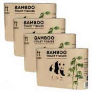 Papier toaletowy - ZUZii Bambusowy papier toaletowy 3-warstwowy zestaw 4 x 6 szt. - miniaturka - grafika 1