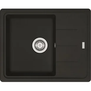 Franke Basis BFG 611-62 Zlewozmywak granitowy jednokomorowy 62x50 cm czarny mat 114.0676.305 - Zlewozmywaki - miniaturka - grafika 1