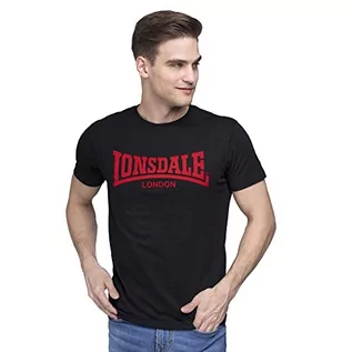 Koszulki męskie - Lonsdale Męski T-shirt - grafika 1