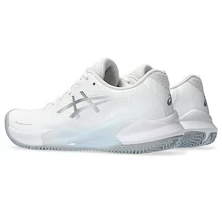 Sneakersy damskie - ASICS Gel-Challenger 14 Clay damskie sneakersy, White Pure Silver, 41.5 EU - grafika 1