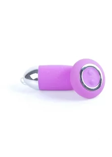 Boss Series Remoted controller egg 0.3 USB Purple 26-00109 - Wibratory i masażery - miniaturka - grafika 1