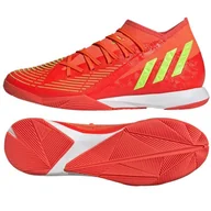 Piłka nożna - Buty adidas Predator Edge.3 In GV8518 czerwone - miniaturka - grafika 1