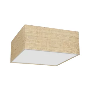 Milagro Lampa sufitowa MARSHALL WHITE RATTAN 3xE27 MLP7488 - Lampy ścienne - miniaturka - grafika 1