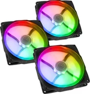 Wentylatory komputerowe - Wentylator Noiseblocker NB-eLoop X B12-P ARGB Czarny 3-pack LUBU-050 - miniaturka - grafika 1