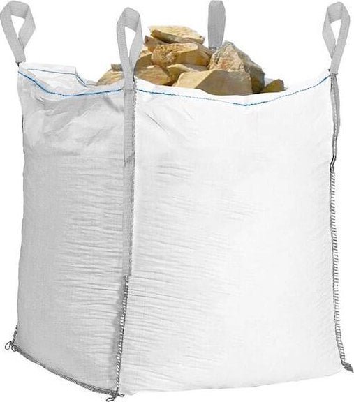 Springos Big Bag worek 1000 kg mocny na gruz 145x90x90 cm kontener z uchwytami biały UNIWERSALNY