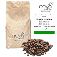 Kawa - NATURALNA KAWA ZIARNISTA nova COFFEE  Super Aroma 80% arabica, 20% robusta 1kg - miniaturka - grafika 1