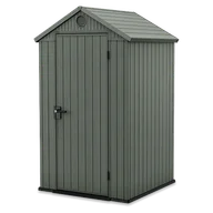 Namioty i tipi dla dzieci - KETER DOMEK NARZĘDZIOWY/OGRODOWY DARWIN 4x4 ZIELONY 118 x 116,7 x 205 cm - miniaturka - grafika 1