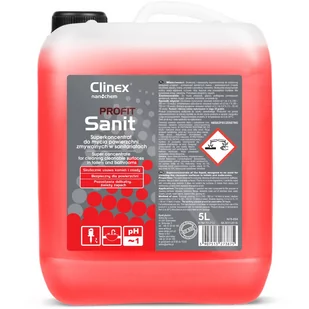 Clinex Profit Glass Do Mycia Szyb I Luster - 5L - Płyny do mycia szyb - miniaturka - grafika 1