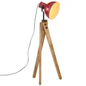 Lampy stojące - vidaXL Lampa stojąca, 25 W, postarzany czerwony, 45x45x120 cm, E27 - miniaturka - grafika 1