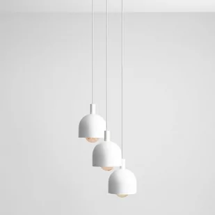 Aldex Beryl Ring lampa wisząca 3-punktowa biała 976E_R - Lampy sufitowe - miniaturka - grafika 1