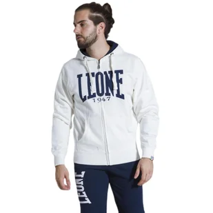 Męska zapinana na zamek bluza z kapturem Leone 1947 Apparel - Bluzy sportowe męskie - miniaturka - grafika 1