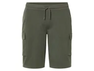 Spodnie męskie - esmara Men Szorty dresowe męskie PLUS SIZE XXL (Zielony, XXL (60/62)) - miniaturka - grafika 1