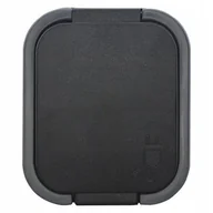 Gniazdka elektryczne - Gniazdo Elektryczne Hermetyczne Orno Czarny - miniaturka - grafika 1