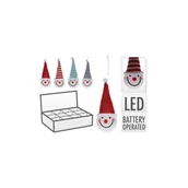 Ozdoby bożonarodzeniowe - Bałwan LED 7,5 x 7,5 x 20 cm CAA223340 - miniaturka - grafika 1