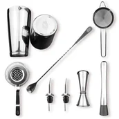 Shakery barmańskie - Stalowy Zestaw Barmański - miniaturka - grafika 1