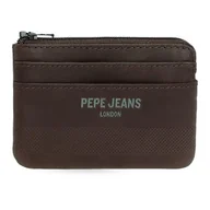 Portfele - Pepe Jeans Głęboki Portfel Brązowy 11x7x1,5 cm Skóra by Joumma Bags, Brązowy brązowy, Talla única, portmonetka - miniaturka - grafika 1