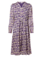 Sukienki - Marie Lund - Sukienka damska, lila|wielokolorowy - miniaturka - grafika 1