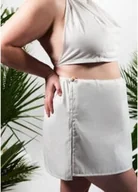 Sukienki i spódnice sportowe - Spódnica na saunę XXL w 100% naturalna bawełna Yeye Biały XXL - miniaturka - grafika 1