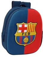 Plecaki szkolne i tornistry - Plecak dziecięcy szkolny dla przedszkolaka wzór 3D FC Barcelona Barca oficjalna kolekcja kibica - miniaturka - grafika 1