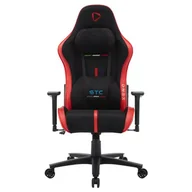 Fotele gamingowe - Fotel gamingowy ONEX STC Alcantara serii L - Czarny/Czerwony | Onex - miniaturka - grafika 1