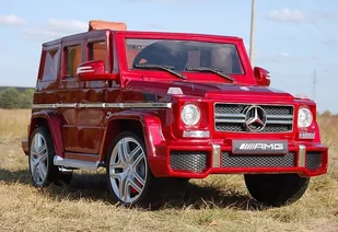 Mercedes G63 Amg Dwa Silniki, Otwiera Drzwi Mocny, - Pojazdy elektryczne dla dzieci - miniaturka - grafika 1