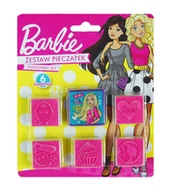 Zabawki kreatywne - Zestaw pieczątek Barbie Majewski - miniaturka - grafika 1