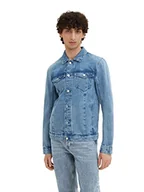 Kurtki męskie - TOM TAILOR Denim Męska kurtka dżinsowa 1035513, 10118, Used Light Stone Blue Denim, XXL, 10118 - Used Light Stone Blue Denim, XXL - miniaturka - grafika 1