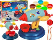 Masy plastyczne - Ciastolina Masa Plastyczna Maszynka Rakieta Do Makaronu Zestaw Kreatywny - miniaturka - grafika 1