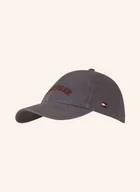 Czapki damskie - Tommy Hilfiger Czapka Z Daszkiem grau - miniaturka - grafika 1