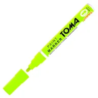 Kredki, ołówki, pastele i pisaki - Toma Toma, marker olejny, neon zielony - miniaturka - grafika 1