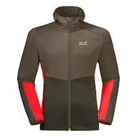 Kurtki męskie - Jack Wolfskin Męska kurtka polarowa Mount Isa męska kurtka polarowa - miniaturka - grafika 1
