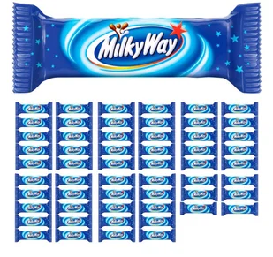 Milky Way Baton z mlecznym białym nadzieniem oblany czekoladą 21,5 g x 56 sztuk - Batoniki - miniaturka - grafika 1