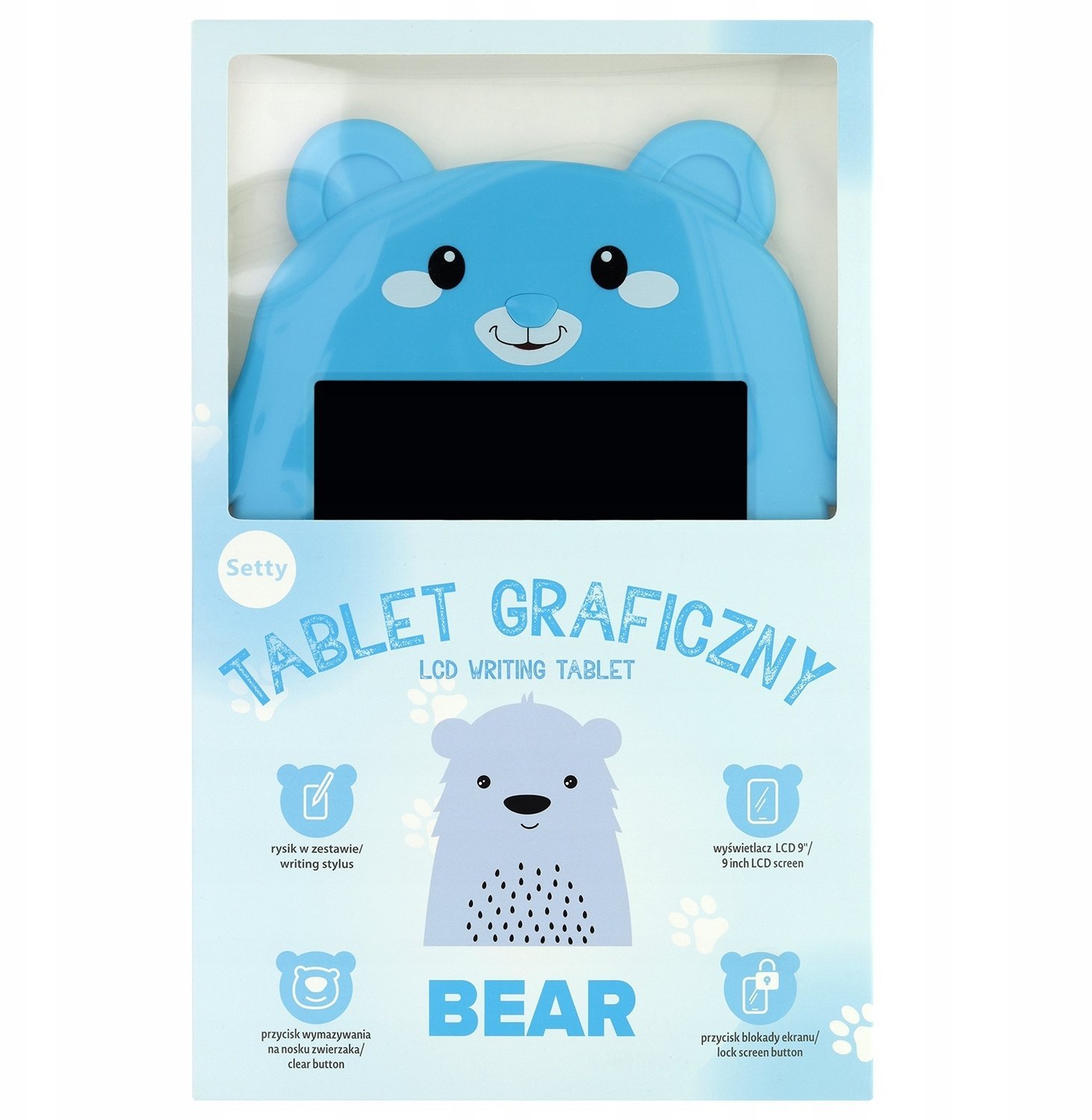 Aptel Setty Niebieski Miś