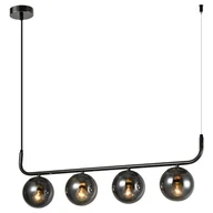 Lampy sufitowe - Lampa wisząca Alisa grafitowa 4xE14 LP-005/4L grafit - miniaturka - grafika 1