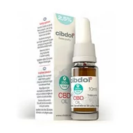 Suplementy naturalne - Olej CBD Cibdol 2.5% 10ml z konopi oryginalny - miniaturka - grafika 1