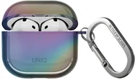 Akcesoria do słuchawek - UNIQ Iridescia do AirPods 4 Hang Case midnight quartz - miniaturka - grafika 1