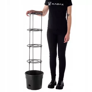 Doniczka do uprawy pomidorów Farsala 30cm, antracyt - Donice - miniaturka - grafika 1