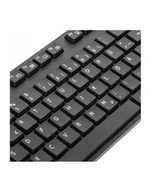 Klawiatury - Targus Wired USB Keyboard D-E CZARNY AKB30D-E - miniaturka - grafika 1