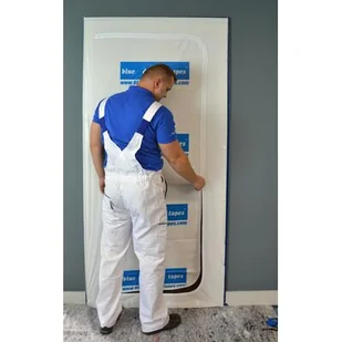 Blue Dolphin kurtyna przeciwkurzowa 100 x 215 cm - Folie i taśmy malarskie - miniaturka - grafika 1