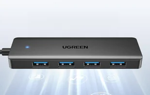 Adapter UGREEN 4w1 25851 Hub USB-A do 4x USB-A (czarny) - Huby USB - miniaturka - grafika 2
