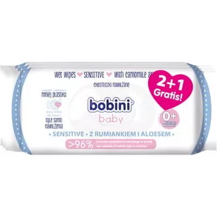 Bobini BABY CHUSTECZKI NAWILŻANE 70SZT. 2+1 GRATIS - Chusteczki nawilżane - miniaturka - grafika 1