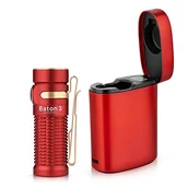 Latarki - OLIGHT Baton 3 Mini magnetyczna latarka akumulatorowa z bezprzewodową ładowarką, maks. autonomia 94 dni 1200 lumenów 6 trybów latarka na kemping piesze wycieczki awaryjne wędkowanie gospodarstwo - miniaturka - grafika 1