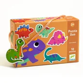 Puzzle - Puzzle duo DINO DJ08263 - miniaturka - grafika 1